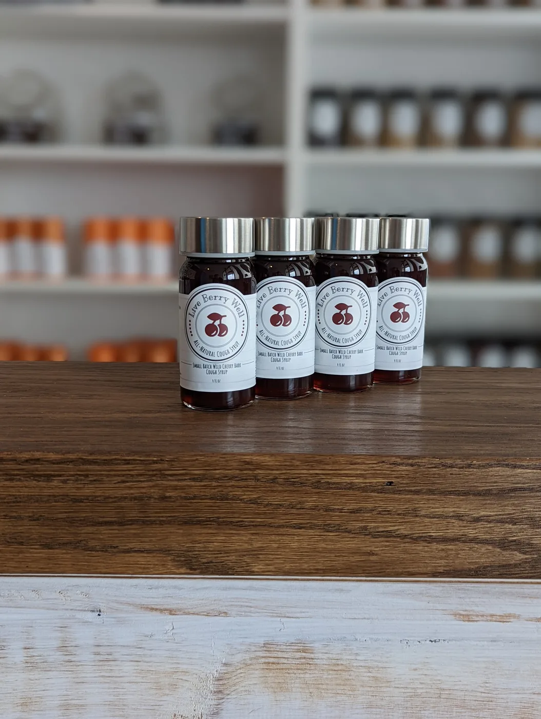 Wild Cherry Bark Cough Syrup