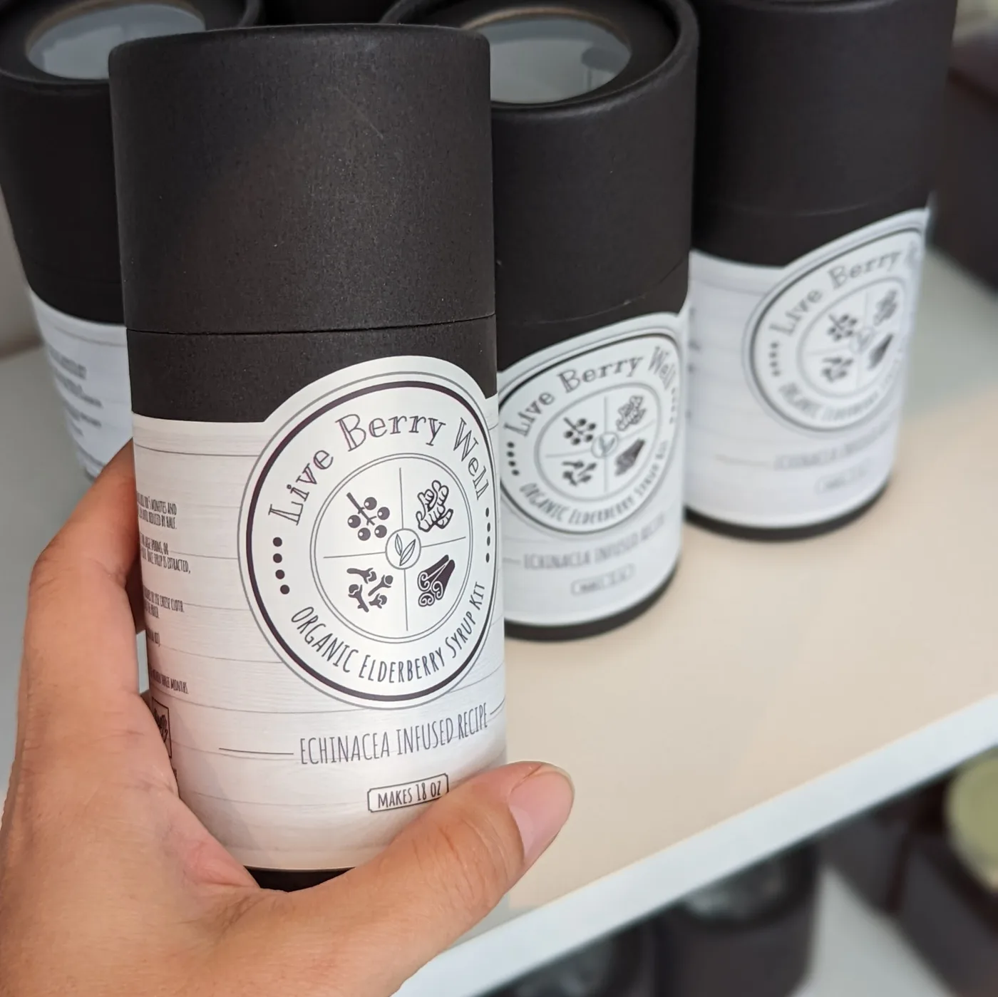 Organic Elderberry Syrup Kit – Echinacea